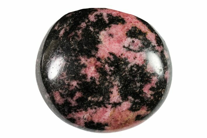 Polished Rhodonite Pebble #158688